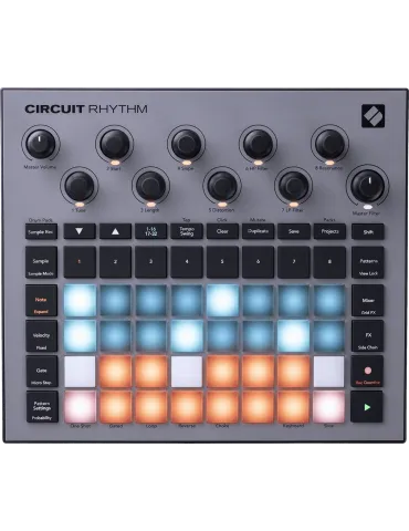  NOVATION CIRCUIT-RTM Caja de ritmos de matriz RGB|MusicGoodDeal  2