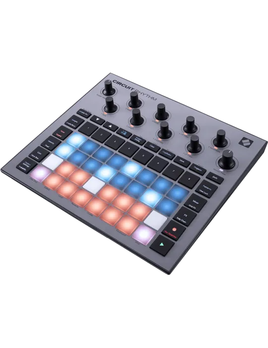  NOVATION CIRCUIT-RTM Drumcomputer mit RGB-Matrix|MusicGoodDeal 