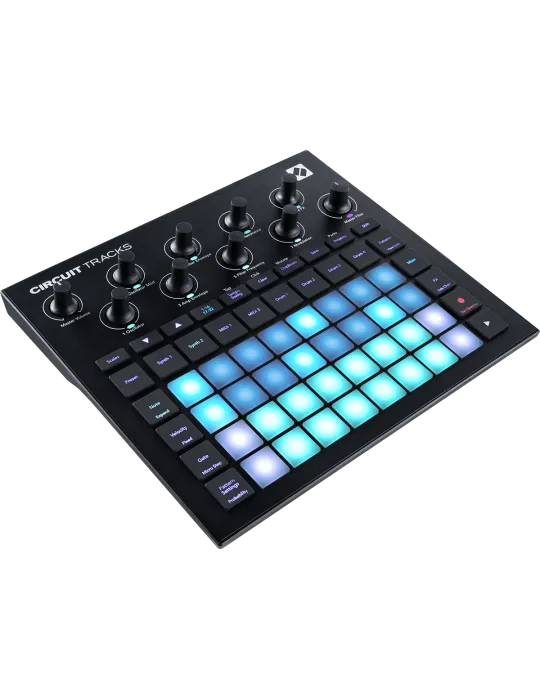 NOVATION CIRCUIT-TRKS Groovebox mit RGB-Matrix|MusicGoodDeal 