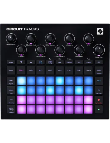  NOVATION CIRCUIT-TRKS Groovebox mit RGB-Matrix|MusicGoodDeal  2
