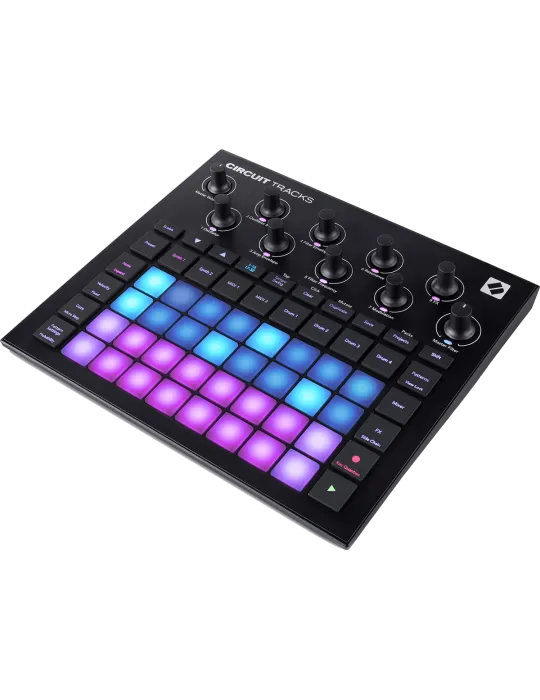  NOVATION CIRCUIT-TRKS Groovebox mit RGB-Matrix|MusicGoodDeal 
