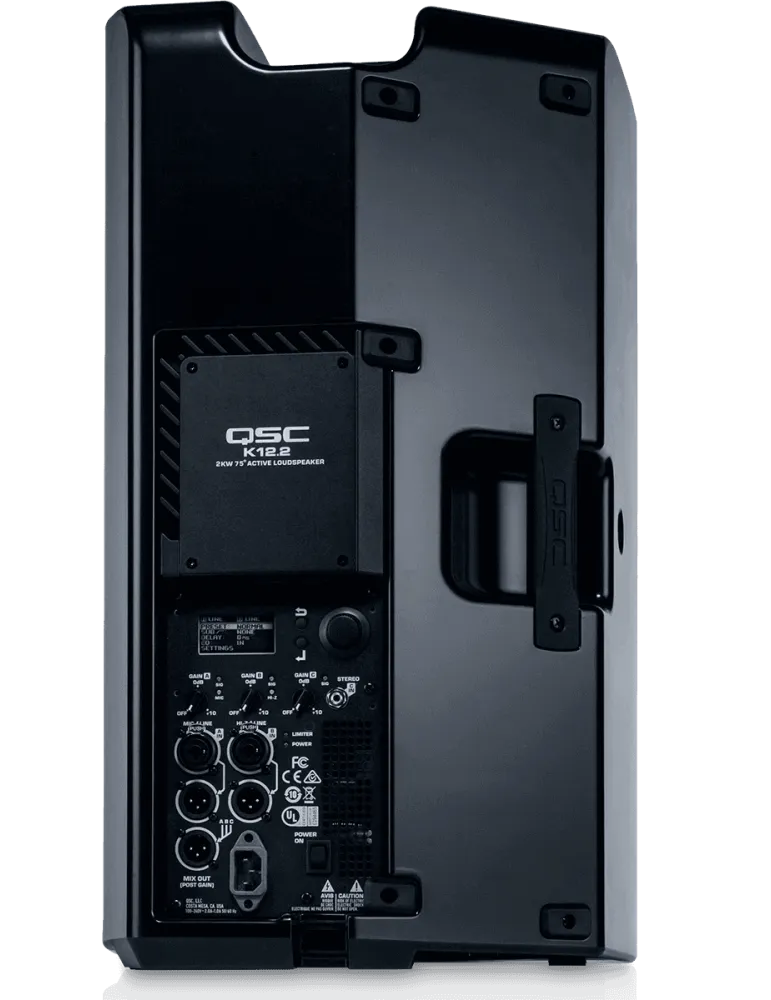  QSC K12.2 Speakers - Active 2-way 1 x 12" 1000W RMS|MusicGoodDeal 