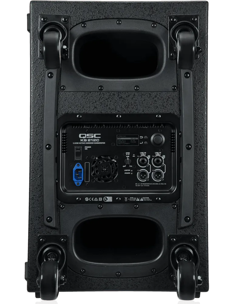  QSC KS212C Subwoofers - Active Subwoofer 2 x 12" 1800W RMS|MusicGoodDeal 