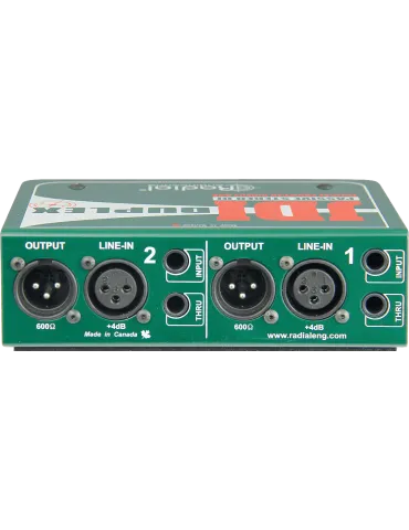  RADIAL ENGINEERING JDI-DUPLEX Cajas directas - D.I. pasivo de 2 canales|MusicGoodDeal  2