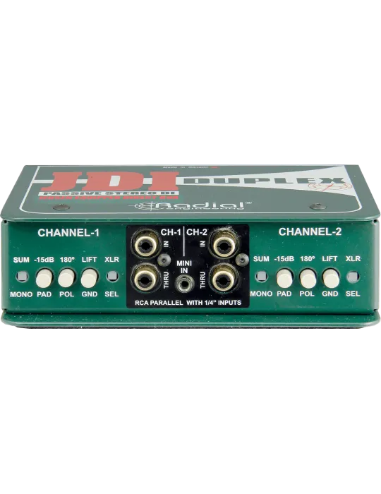  RADIAL ENGINEERING JDI-DUPLEX Direct boxes - 2 channel passive D.I.|MusicGoodDeal 