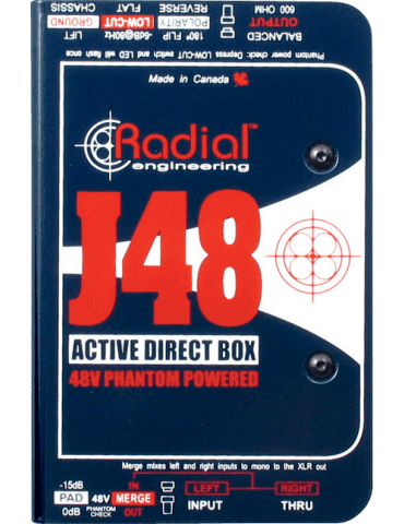  RADIAL ENGINEERING J48 Direktboxen - aktive D.I.|MusicGoodDeal  2