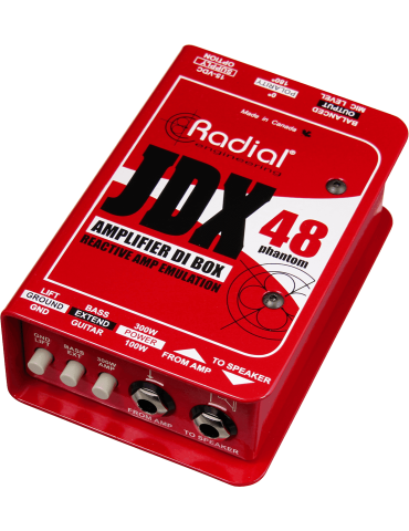  RADIAL ENGINEERING JDX DI-Boxen - Aktive D.I. / HP-Simulator|MusicGoodDeal 