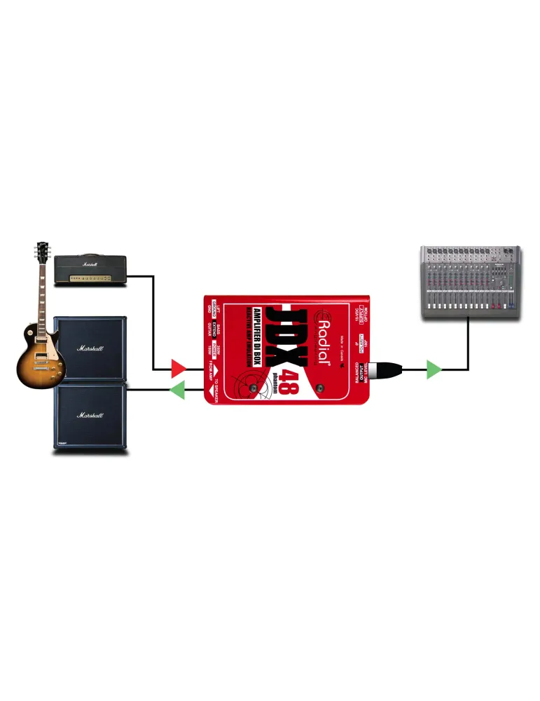  RADIAL ENGINEERING JDX Direct boxes - Active I.D. / HP simulator|MusicGoodDeal 