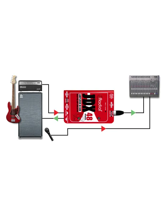  RADIAL ENGINEERING JDX Direct boxes - Active I.D. / HP simulator|MusicGoodDeal 