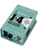  RADIAL ENGINEERING J+4 Direct boxes - Stereo converter - 10/+4dB|MusicGoodDeal 