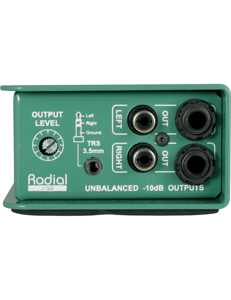  RADIAL ENGINEERING J-ISO Direct boxes - Stereo converter +4/-10dB|MusicGoodDeal 