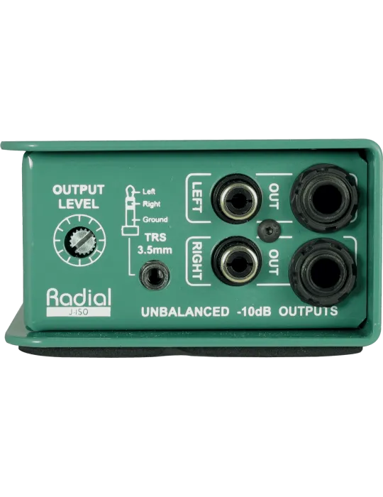  RADIAL ENGINEERING J-ISO Direct boxes - Stereo converter +4/-10dB|MusicGoodDeal 