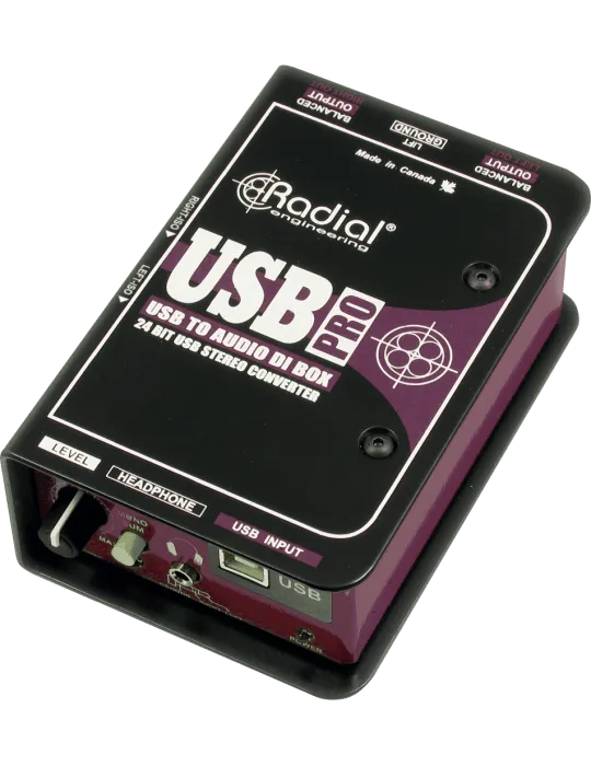  RADIAL ENGINEERING USB-PRO Direct boxes - D.I. USB|MusicGoodDeal 