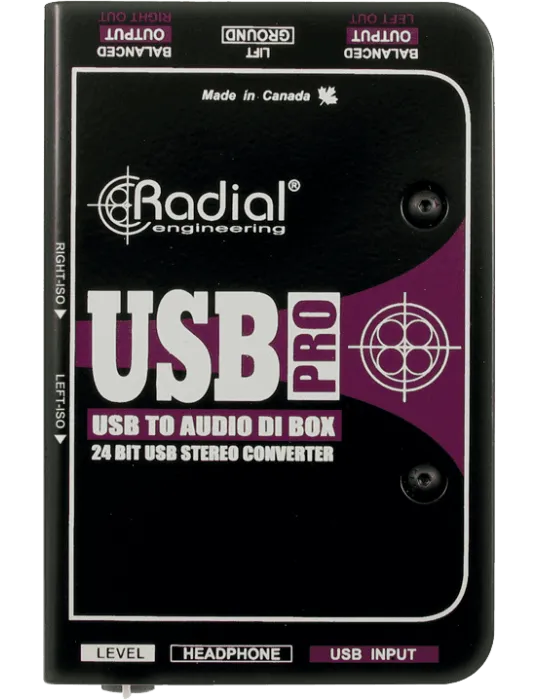  RADIAL ENGINEERING USB-PRO Direct boxes - D.I. USB|MusicGoodDeal 