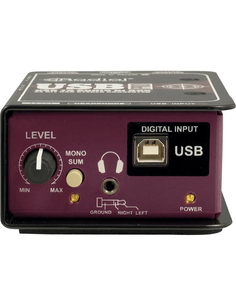  RADIAL ENGINEERING USB-PRO Direct boxes - D.I. USB|MusicGoodDeal 