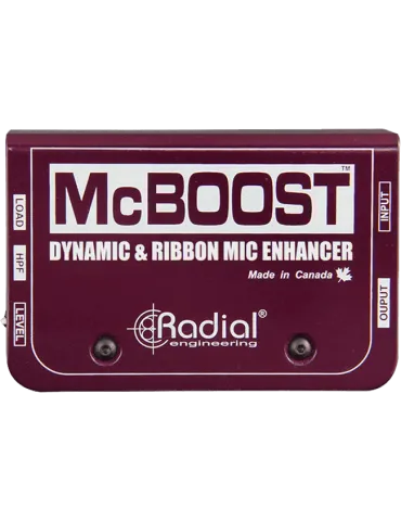  RADIAL ENGINEERING MCBOOST DI-Boxen - Signalverstärker für Mikrofone|MusicGoodDeal  2