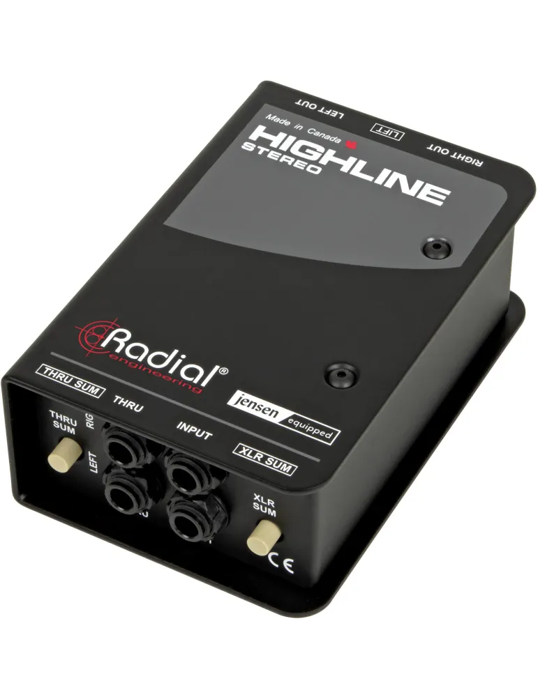RADIAL ENGINEERING HIGHLINE STEREO | MusicGoodDeal