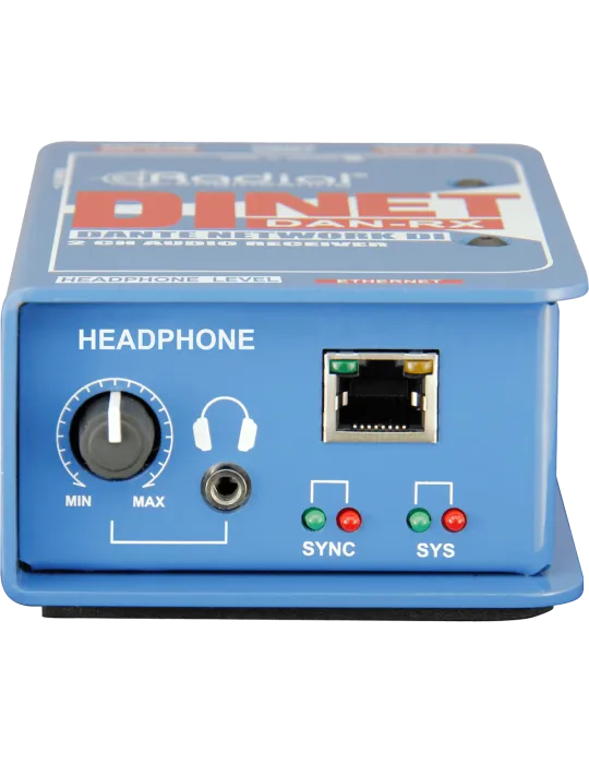  RADIAL ENGINEERING DAN-RX Direct boxes - DI receiver DANTE stereo|MusicGoodDeal 