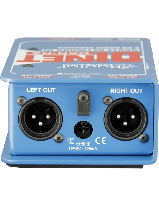  RADIAL ENGINEERING DAN-RX Direct boxes - DI receiver DANTE stereo|MusicGoodDeal 