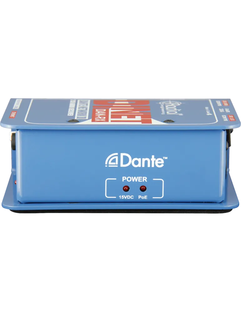 RADIAL ENGINEERING DAN-RX Direct boxes - DI receiver DANTE stereo|MusicGoodDeal 