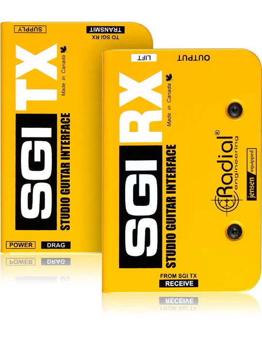  RADIAL ENGINEERING SGI Direct boxes - Pair of long range modules|MusicGoodDeal 