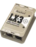  RADIAL ENGINEERING LX3 Splitters - Line level splitter 3 outputs|MusicGoodDeal 