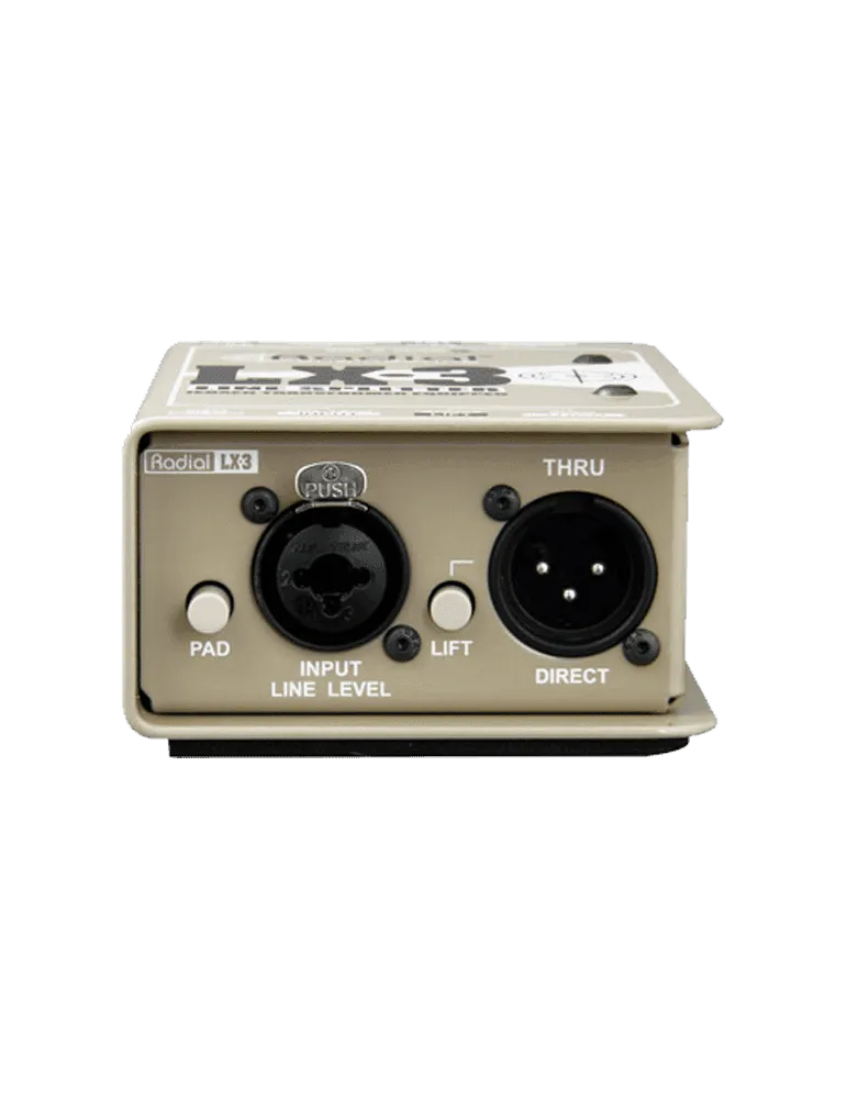  RADIAL ENGINEERING LX3 Splitters - Splitter mit Leitungspegel 3 Ausgänge|MusicGoodDeal 