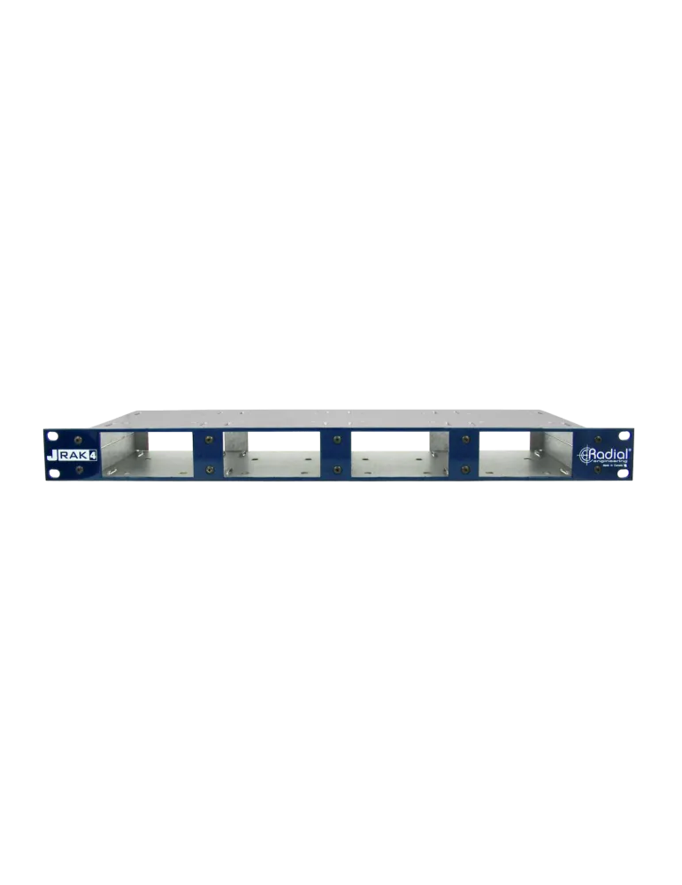 RADIAL ENGINEERING JRACK-4 Accessories - Rack adapter 1 u for 4 I.D.|MusicGoodDeal 