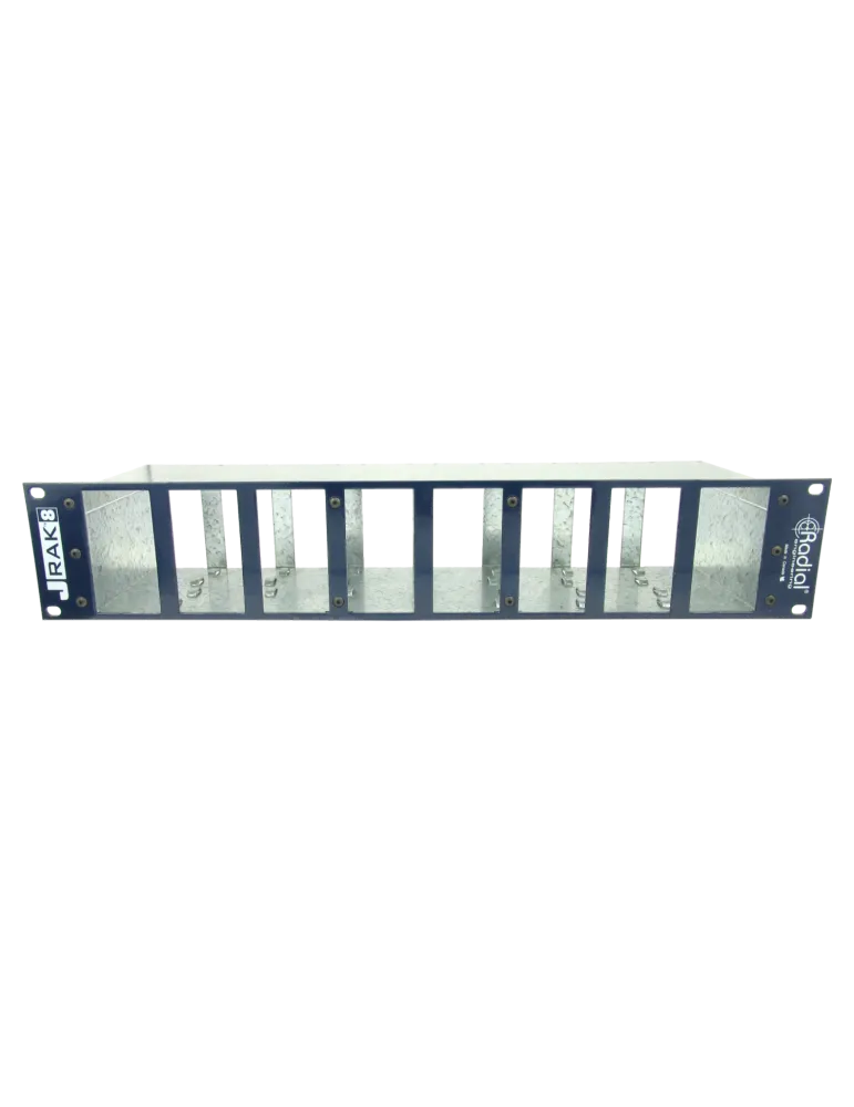  RADIAL ENGINEERING JRACK-8 Accessories - Rack adapter 2 u for 8 I.D.|MusicGoodDeal 