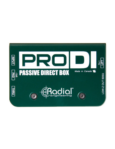  RADIAL ENGINEERING PRO-DI Direktboxen - Passive D.I.|MusicGoodDeal 2