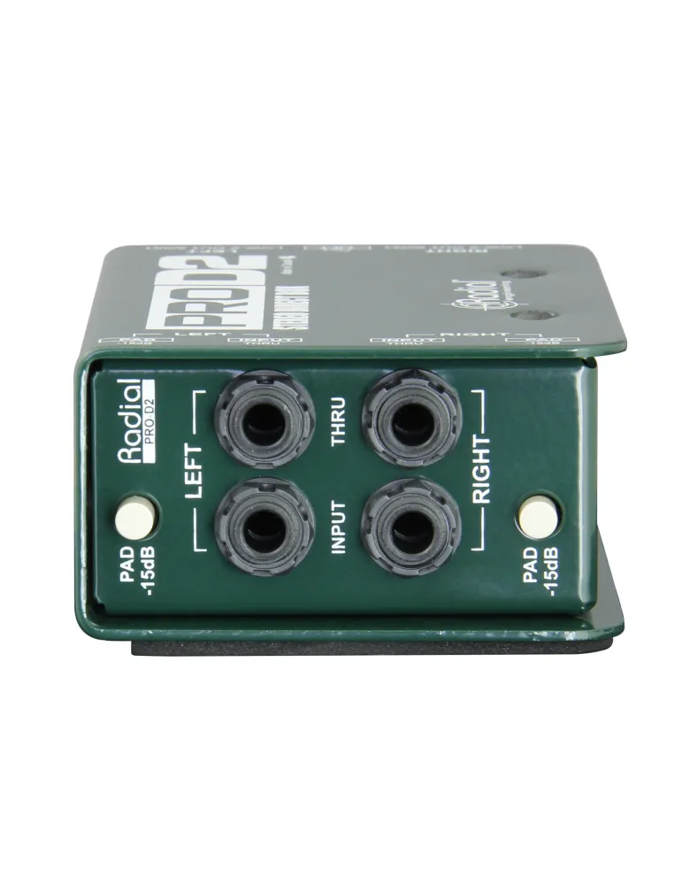  RADIAL ENGINEERING PRO-D2 Direct boxes - Stereo passive D.I.|MusicGoodDeal 