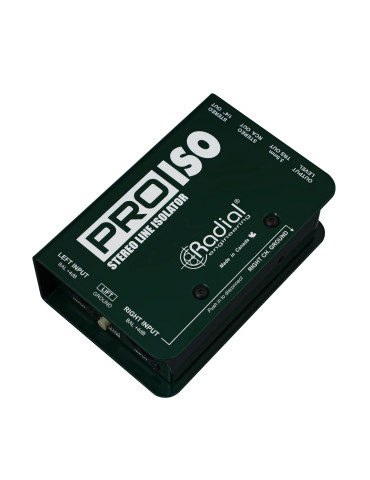  RADIAL ENGINEERING PRO-ISO DI-Boxen - Stereo-Konverter +4/-10dB|MusicGoodDeal 