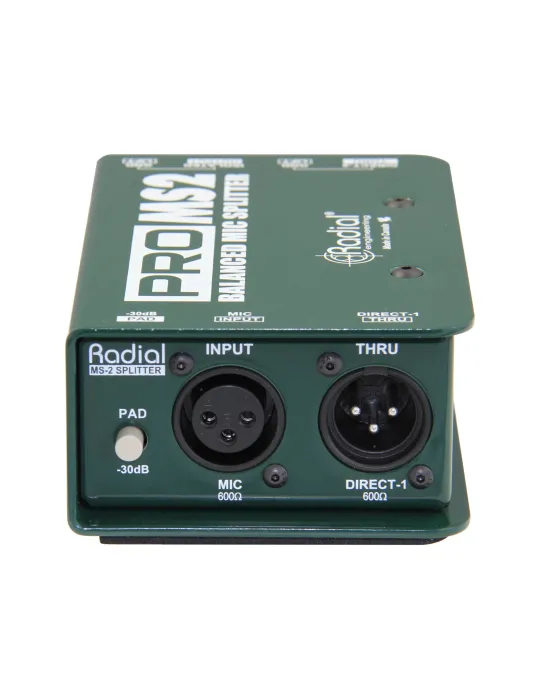  RADIAL ENGINEERING PRO-MS2 Splitters - 1 input / 2 outputs|MusicGoodDeal 