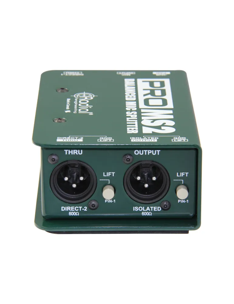  RADIAL ENGINEERING PRO-MS2 Splitters - 1 input / 2 outputs|MusicGoodDeal 