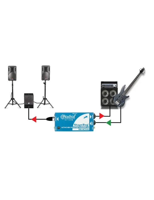  RADIAL ENGINEERING SB-1-ACOUSTIC Direct boxes - D.I. active acoustic instruments|MusicGoodDeal 