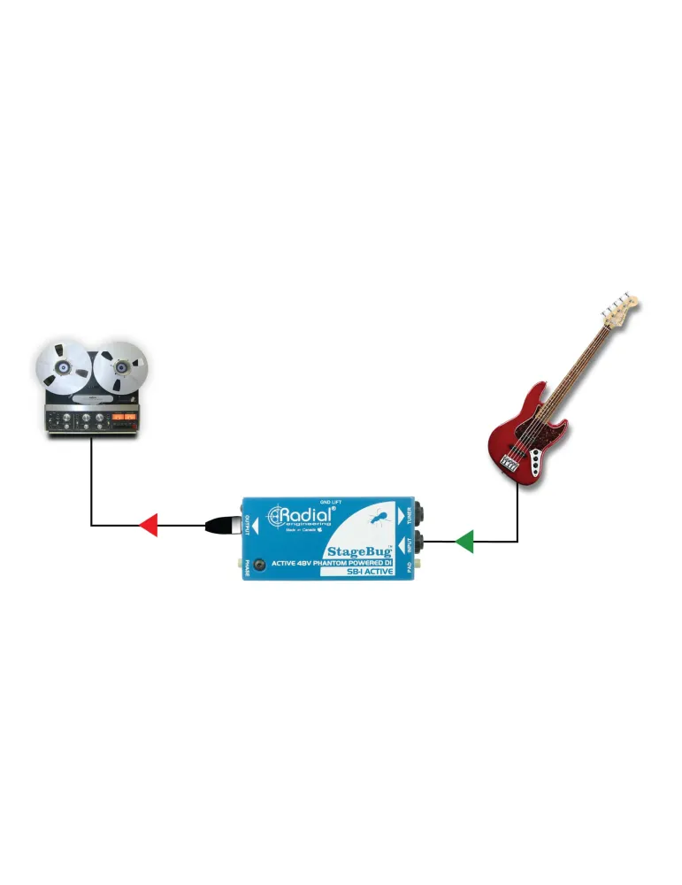 RADIAL ENGINEERING SB-1-ACOUSTIC Direct boxes - D.I. active acoustic instruments|MusicGoodDeal 