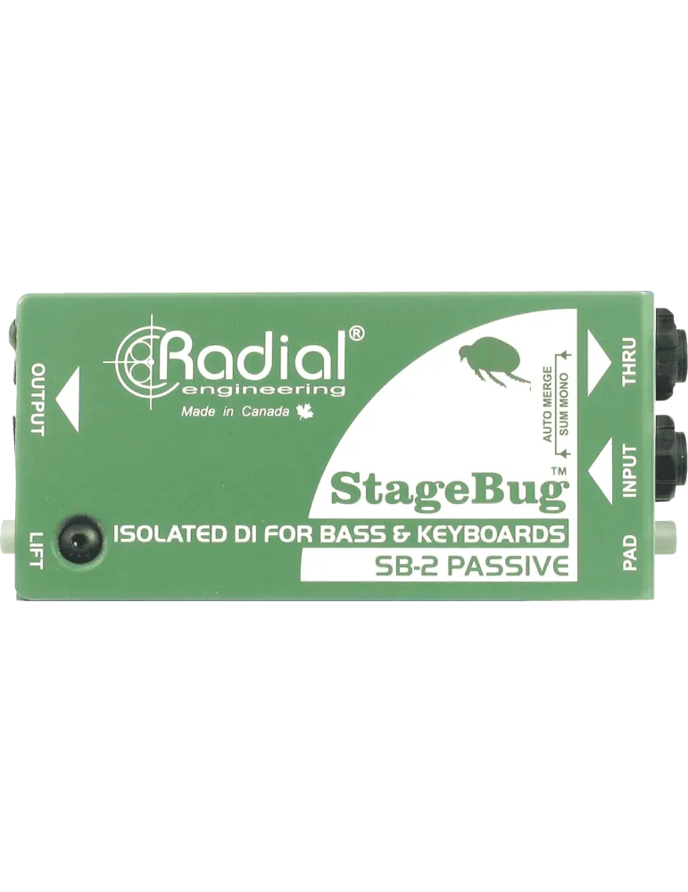  RADIAL ENGINEERING SB-2-PASSIVE Direct boxes - Passive D.I.|MusicGoodDeal 