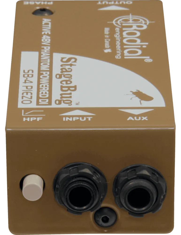  RADIAL ENGINEERING SB-4-PIEZO Direct boxes - I.D. for Piezo microphones|MusicGoodDeal 