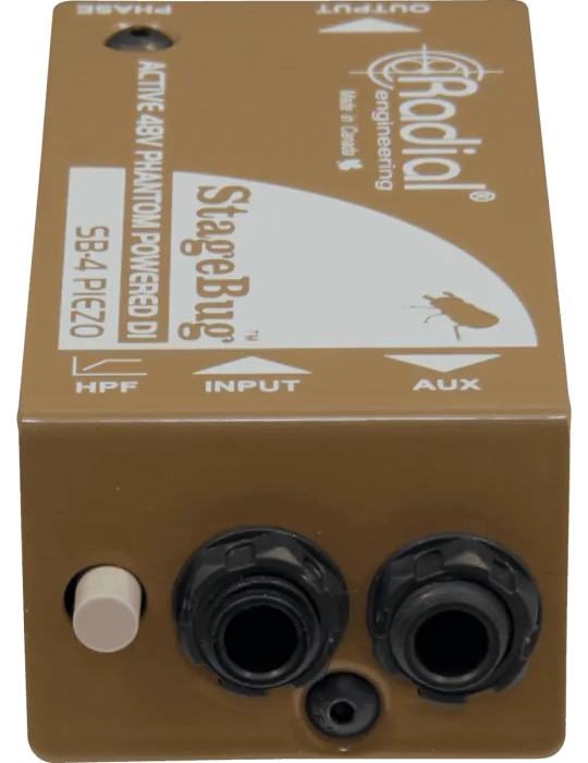  RADIAL ENGINEERING SB-4-PIEZO Direct boxes - I.D. for Piezo microphones|MusicGoodDeal 