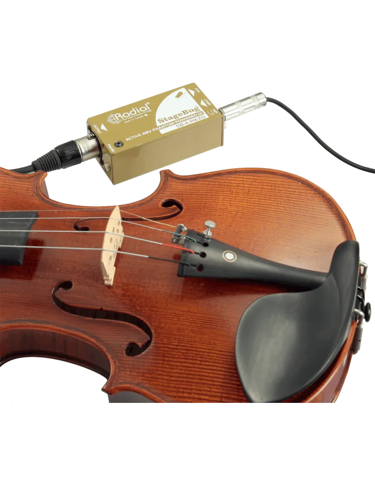  RADIAL ENGINEERING SB-4-PIEZO Direct boxes - I.D. for Piezo microphones|MusicGoodDeal 