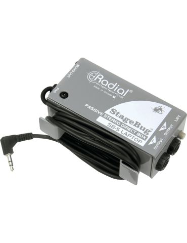  RADIAL ENGINEERING SB-5-LAPTOP Direct boxes - D.I. for computer|MusicGoodDeal 