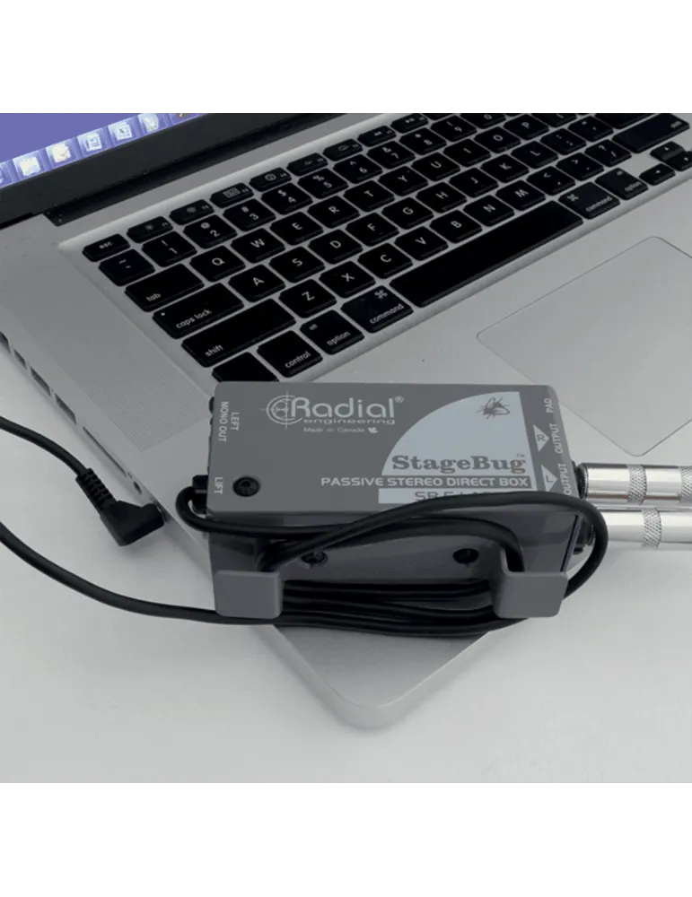  RADIAL ENGINEERING SB-5-LAPTOP Direct boxes - D.I. for computer|MusicGoodDeal 