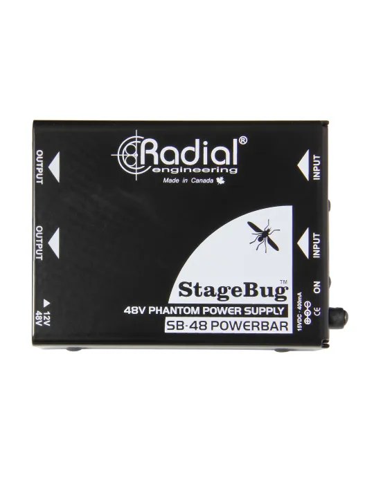  RADIAL ENGINEERING SB-48-PHANTOM Direct boxes - Phantom power supply|MusicGoodDeal 