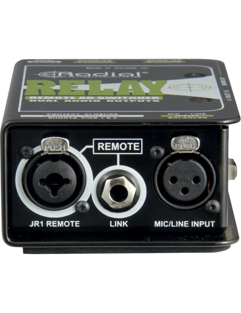  RADIAL ENGINEERING RELAY-XO D.I. - Mikro 1 in 2 out|MusicGoodDeal 