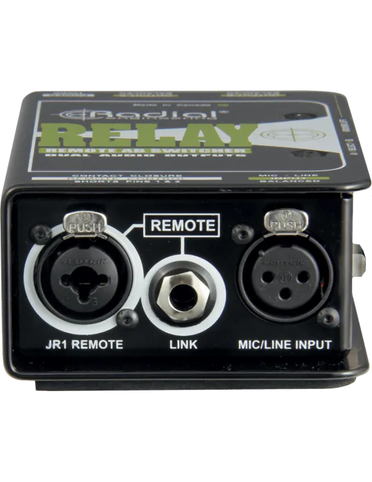  RADIAL ENGINEERING RELAY-XO D.I. - Mikro 1 in 2 out|MusicGoodDeal 
