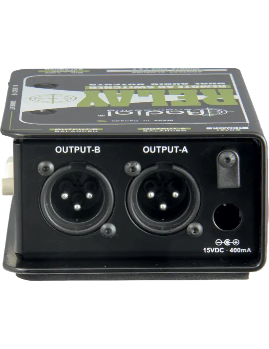  RADIAL ENGINEERING RELAY-XO D.I. - Mikro 1 in 2 out|MusicGoodDeal 