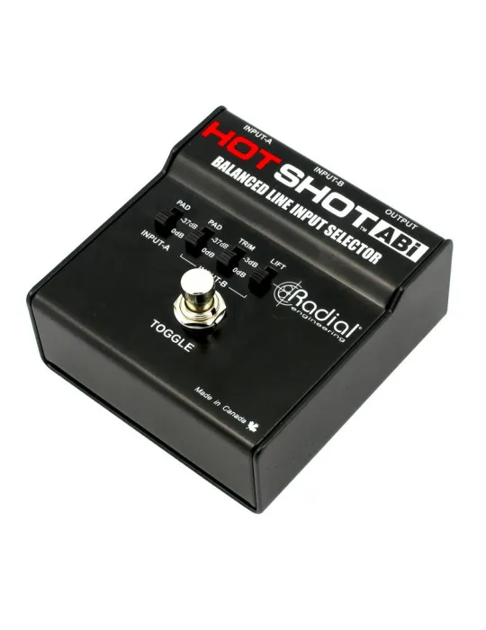  RADIAL ENGINEERING HOTSHOT-ABI Selectores - Selector de entrada|MusicGoodDeal 