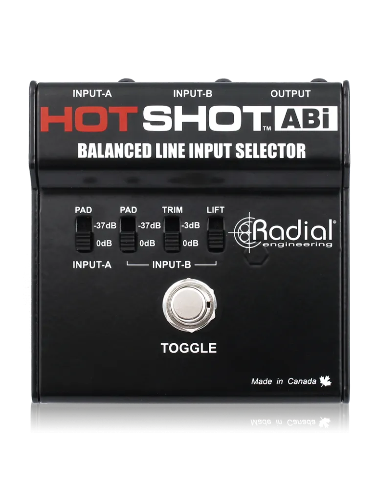  RADIAL ENGINEERING HOTSHOT-ABI Selectores - Selector de entrada|MusicGoodDeal 