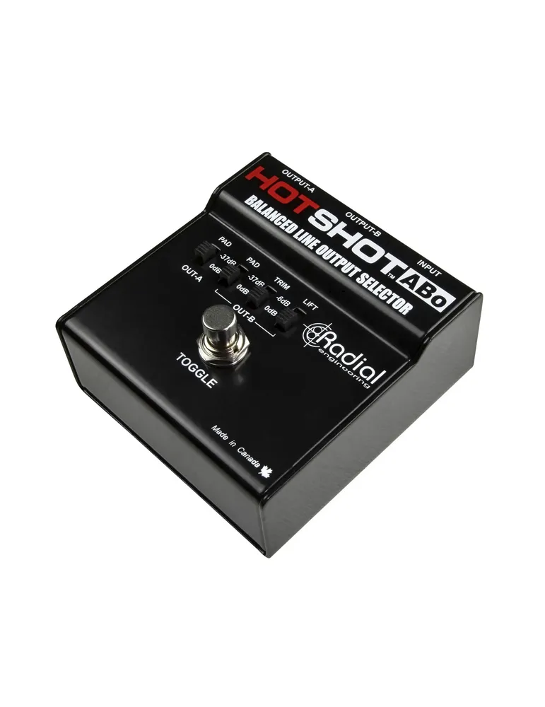  RADIAL ENGINEERING HOTSHOT-ABO Selectores - Selector de salida|MusicGoodDeal 