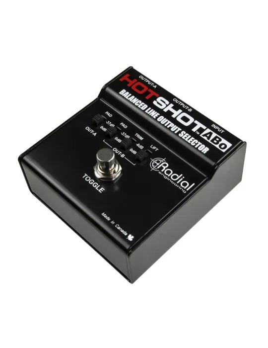  RADIAL ENGINEERING HOTSHOT-ABO Selectores - Selector de salida|MusicGoodDeal 